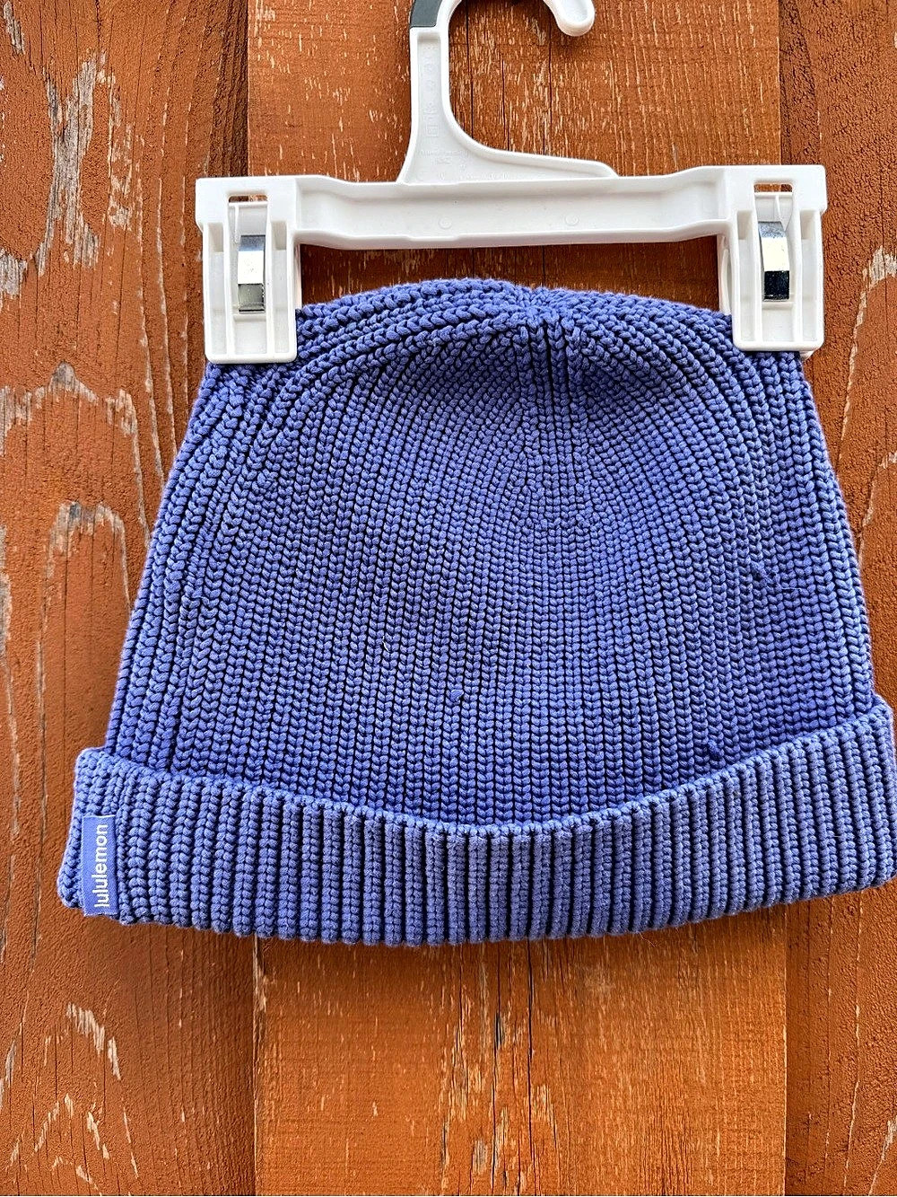 lululemon Close-Fit Cotton-Blend Ribbed Beanie Blue L/XL